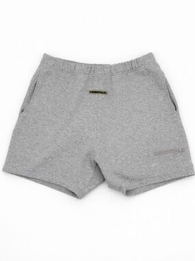 Fear of God Essentials Mens Shorts Sweatshort Size Medium Gray Athletic Lounge